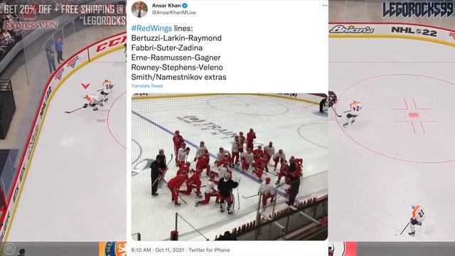 GOODBYE BOBBY RYAN + LUCAS RAYMOND MAKES THE TEAM (Detroit Red Wings News & Rumours Today) Prospect