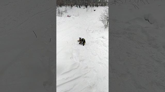 Суровая горка в Челябинске