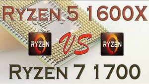 RYZEN 5 1600X vs Ryzen 7 1700 - BENCHMARKS / GAMING TESTS REVIEW AND COMPARISON / Ryzen vs Ryzen