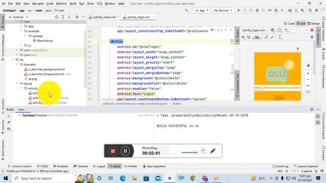 Android Development Tutorial SignUp Screen Design For Beginners in Urdu Hindi - Course Part 3 смотреть онлайн