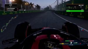 2023 Alfa Romeo C43 onboard lap | Jeddah Corniche Circuit | F1 22 (No assists)