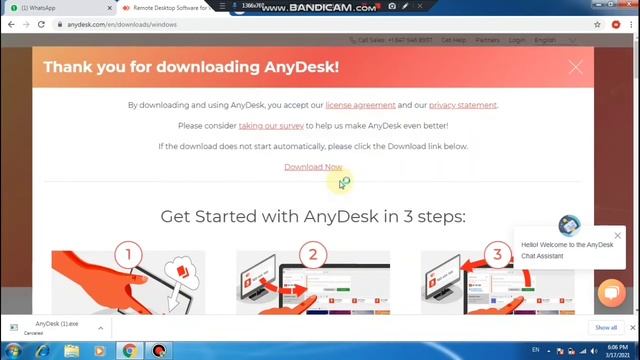 How To Download & Run AnyDesk For Windows 10/8/7 || Install AnyDesk in Laptop/PC смотреть онлайн