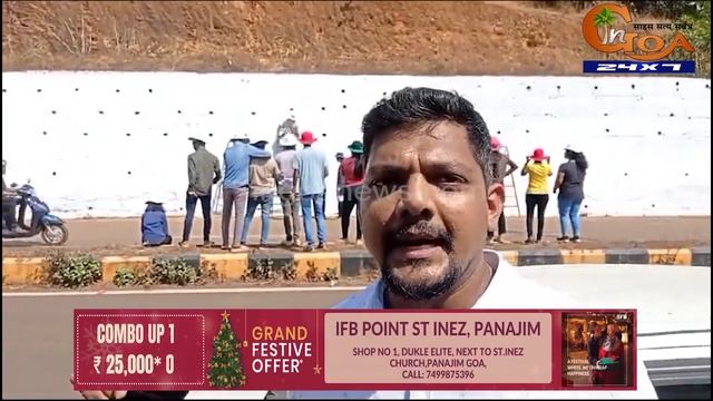 #JaiShreeRam! Great Wall of Shri Ram at Sanvordem
