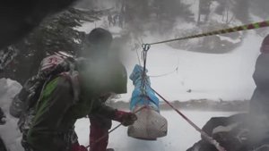 Переправа пострадавшего