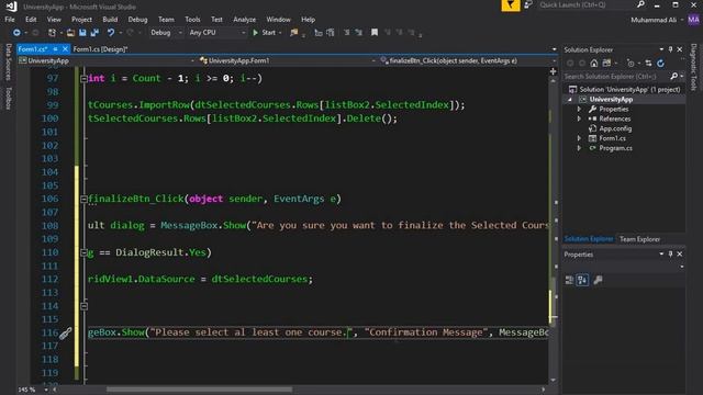 Grid View in C# (cSharp GridView) - C# Tutorial for Beginners - C# Display Data in GridView