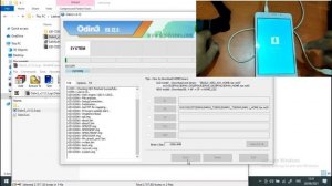 cara fles tab samsung A6 menggunakan odin3