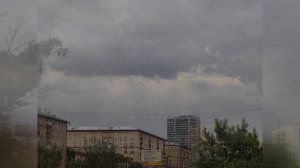 Гроза в Москве 22 мая 2023 года