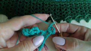 ОЧЕНЬ ПРОСТАЯ КРАСИВАЯ 🧶💥КАЙМА КРЮЧКОМ.МК.