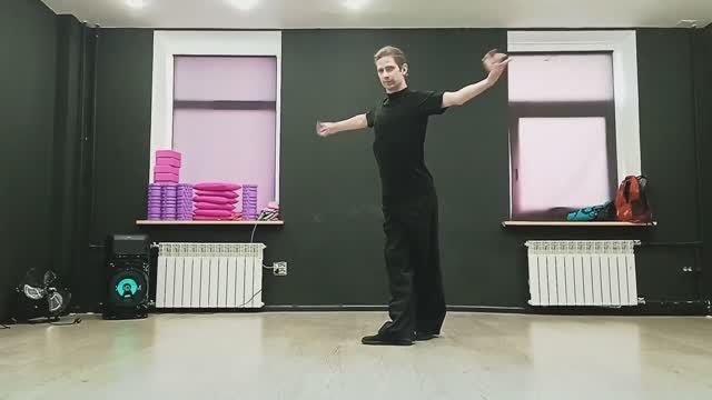 Алексей Бутин - Самба (онлайн урок, трейлер) спортивные бальные танцы соло латина Ярославль