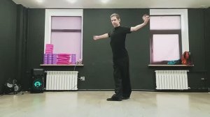 Алексей Бутин - Самба (онлайн урок, трейлер) спортивные бальные танцы соло латина Ярославль