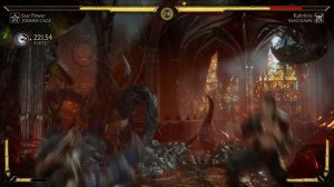 Mortal Kombat 11 JONNY CAGE VS SHAO KHAN (FULL FIGHT)