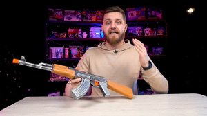 Автомат WOOW TOYS игрушечный АК-47 световые и звуковые эффекты ( Арт ДетМир - 1000854156 )
