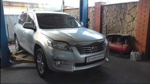 Замена маслосъемных колпачков на Toyota RAV4 2,4 Тойота Рав 4 2011  1часть