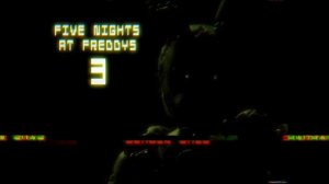 FNAF 3 Main Menu Theme (slowed + reverb) Happy Anniversary FNAF 3