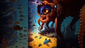 Kevin MacLeod "Heartwarming" [4K Utopia / Atlantis / Sea Creature  / Underwater World /Fantasy]