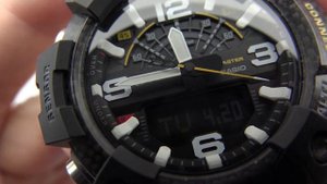Распаковка наручных часов Casio G-Shock Mudmaster GG-B100-1A3 Unboxing.