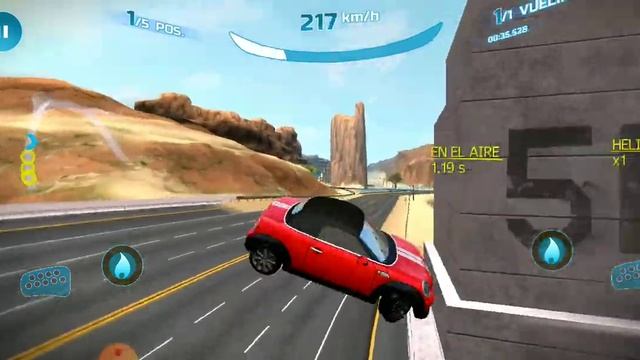 Asphalt Nitro - Mini Cooper (Red) offline Game Android смотреть онлайн