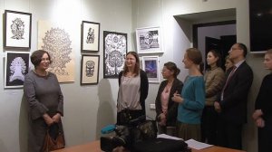 Открытие выставки «Литовские легенды в искусстве карпиняй. Н. К. Рериху посвящается»