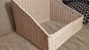 Короб без дна со скошенной стенкой. Часть 2. Плетение.