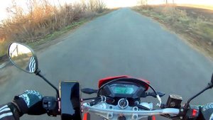 На Loncin LX250 Прокатнувся