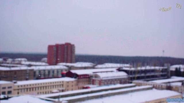 Челябинск с высотки на Энтузиастов