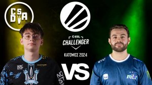 Monte vs MIBR Хайлайты ESL Challenger Katowice 2024 CS2