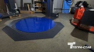 Паллетообмотчик с низким столом