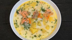 ЛОХИ-КЕЙТО – УХА ИЗ ФОРЕЛИ ПО-КАРЕЛЬСКИ СО СЛИВКАМИ. FINNISH FISH SOUP WITH CREAM