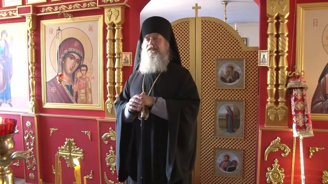 Слово епископа Максима в храме Великомученика Пантелеймона