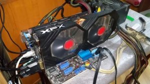 XFX Radeon RX 580 4GB GTS XXX Edition - Furmark (w/ memory stress test) - in GAMING mode