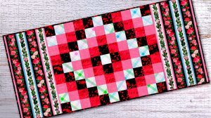 Лоскутные дорожки в технике «Вокруг Света»