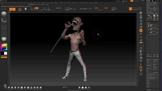 2. Создание собственного всплывающего окна в Zbrush.