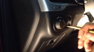 2014-2016 Jeep Cherokee headlight switch replacement