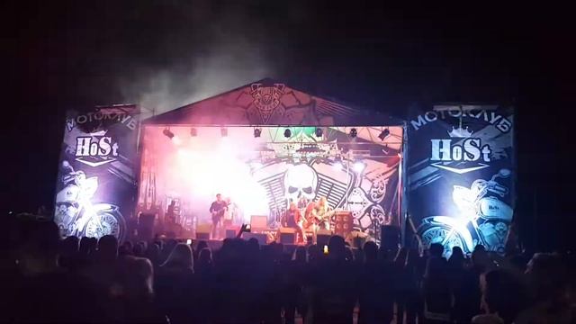 ЖЕЛЕЗНАЯ ВОЛЯ - Раскачаем этот мир (Ария) #железнаяволя #hostbikefest
