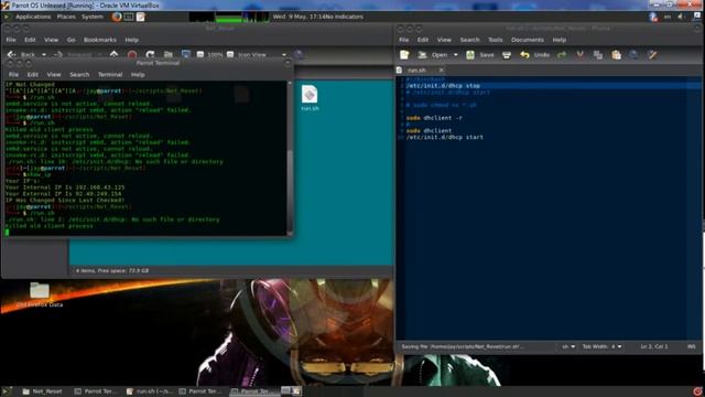 Renewing IP Via DHCP With Bash On Linux смотреть онлайн
