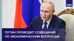 Путин проводит совещание по экономическим вопросам