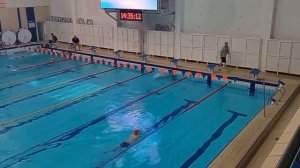 Соревнования в бассейн "Строитель" г. Челябинск 14.03.2021 (брасс 100 метров)