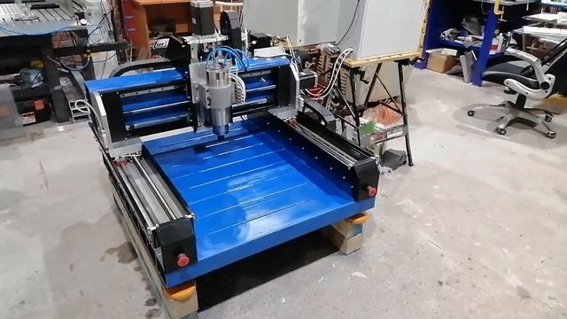 ЧПУ фрезер из стали. Полная готовность. Небольшой анализ того что есть. #3 смотреть онлайн