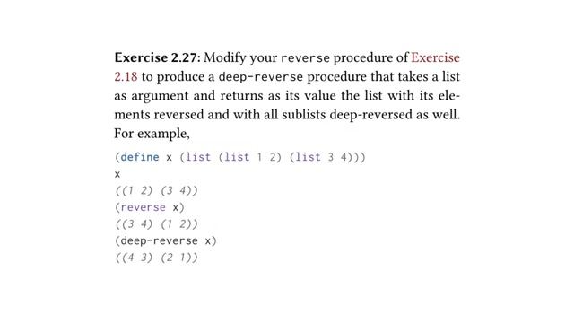 Structure and Interpretation of Computer Programs - Chapter 2.2 Part 1