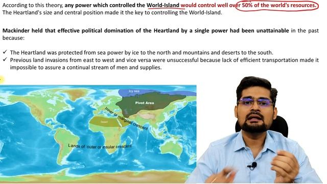 Heartland Theory  Mackinder   Heartland Theory UPSC