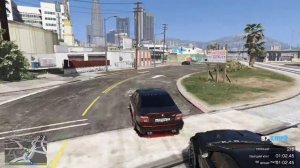 BMW E39 M5 та самая мощная легенда в гонке с ботами в GTA V,