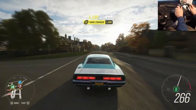 650 HP 1969 DODGE CHARGER DAYTONA HEMI | Forza Horizon 4 | Steering wheel Gameplay смотреть онлайн