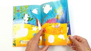 МНОГОРАЗОВАЯ ВОДНАЯ РАСКРАСКА. ПОДВОДНЫЙ МИР