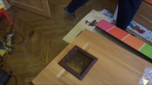 Установка дверцы для кошек