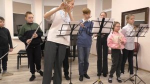 Открытый урок и методическое сообщение преподавателя по классу флейты Иржембицкой А.С. часть 2