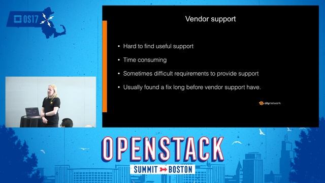 The care and feeding of a public cloud service on OpenStack