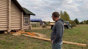 Отзыв #158 Илья Камешковский р-н, Владимирская область. Передвижение дома из бревна.