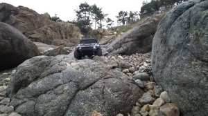 1/10 Scale - Hummer HX | Test my action cam at the beach