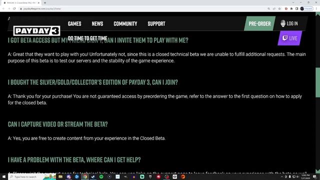 Payday 3 Beta Info! смотреть онлайн