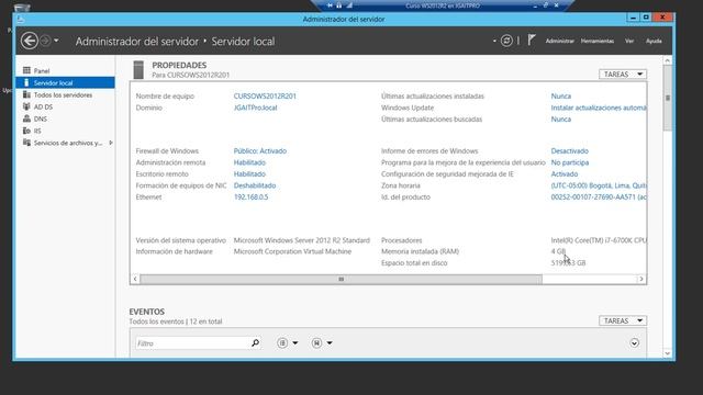 Windows Server 2012 R2 - Determinar el tamaño apropiado del archivo de paginación смотреть онлайн